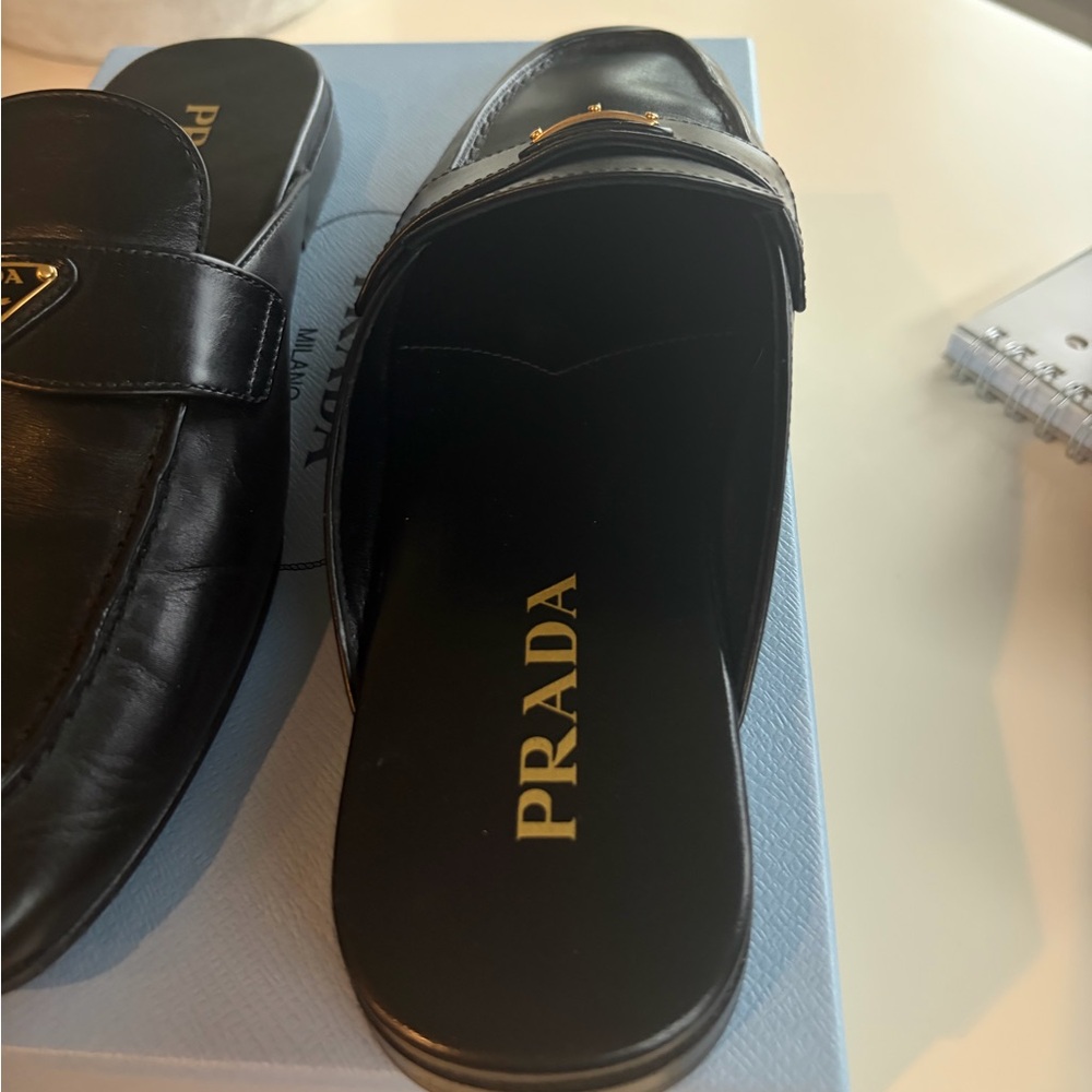 Prada Leather Mules - Picture 6 of 8